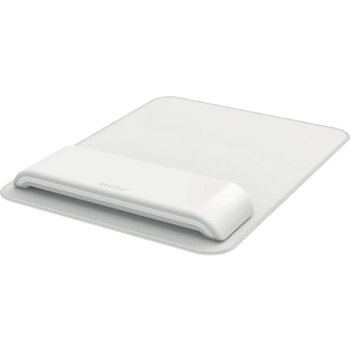 Leitz Ergo Mauspad und Handgelenkauflage, ergonomisch, 2 H?heneinstellungen, B 200 x T 260 x H 23 mm, hellgrau
