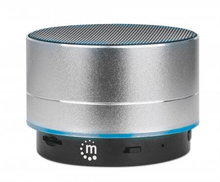 Manhattan Metallic Bluetooth Lautsprecher – Silber
