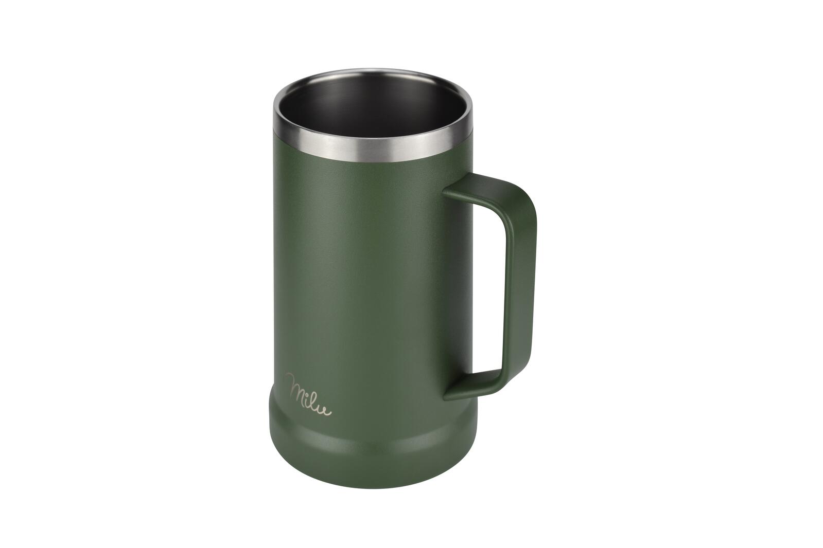 Milu Bierkrug – 700 ml – grün