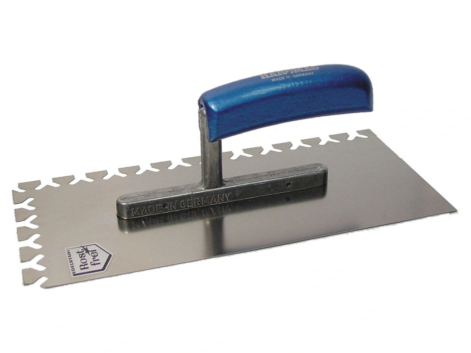 Haromac Glättekelle Papillon Edelst. bl. Heft 280x130x0,7 mm