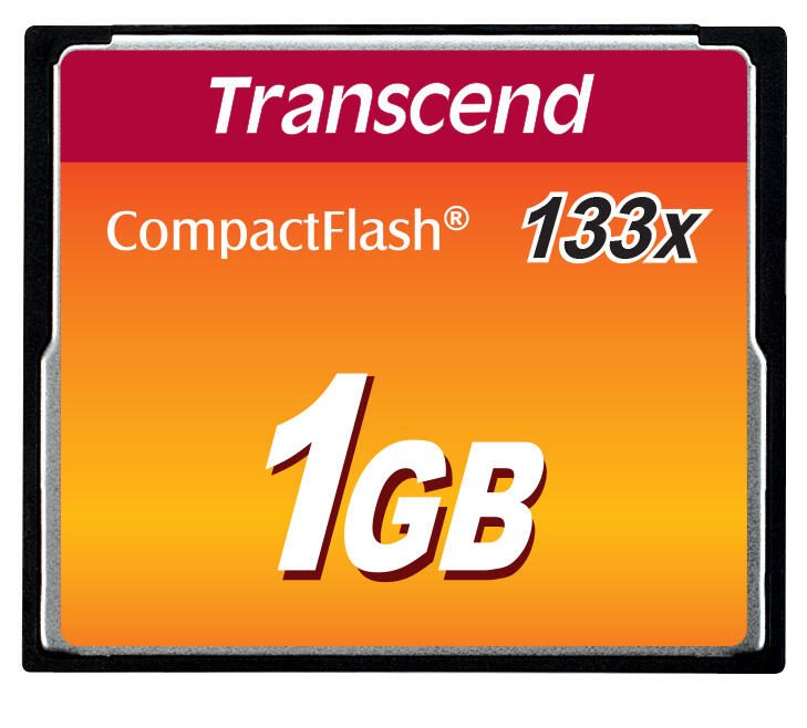 Transcend TS1GCF133 Speicherkarte 1 GB