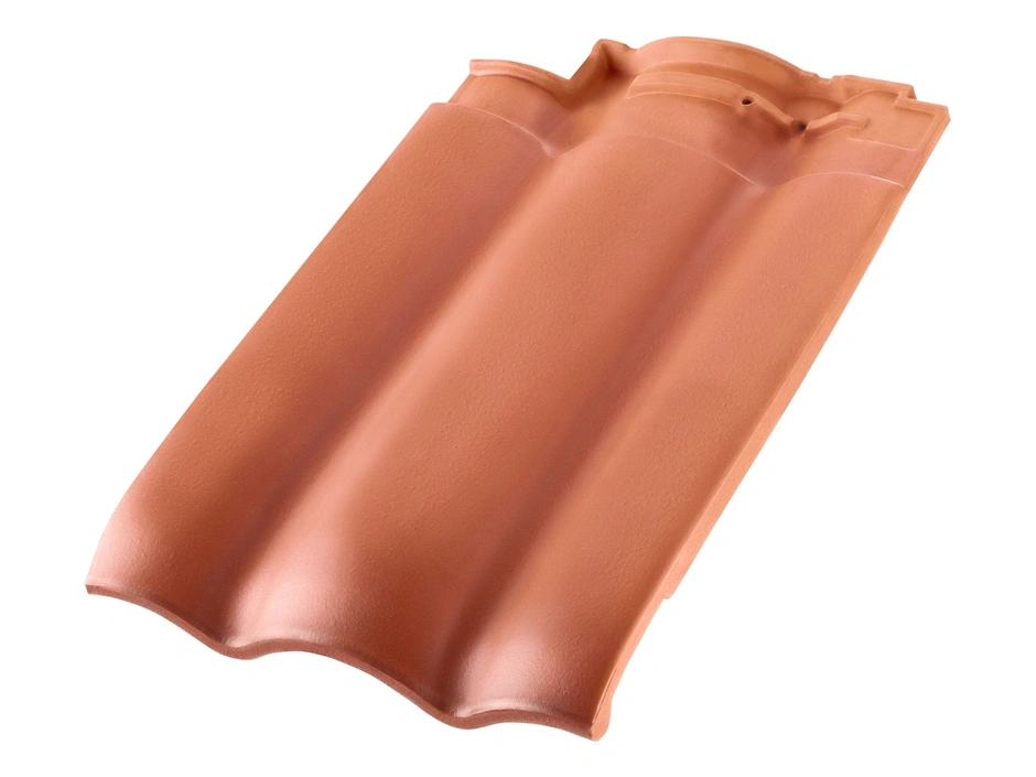 Erlus Forma Doppelwulstziegel maroon