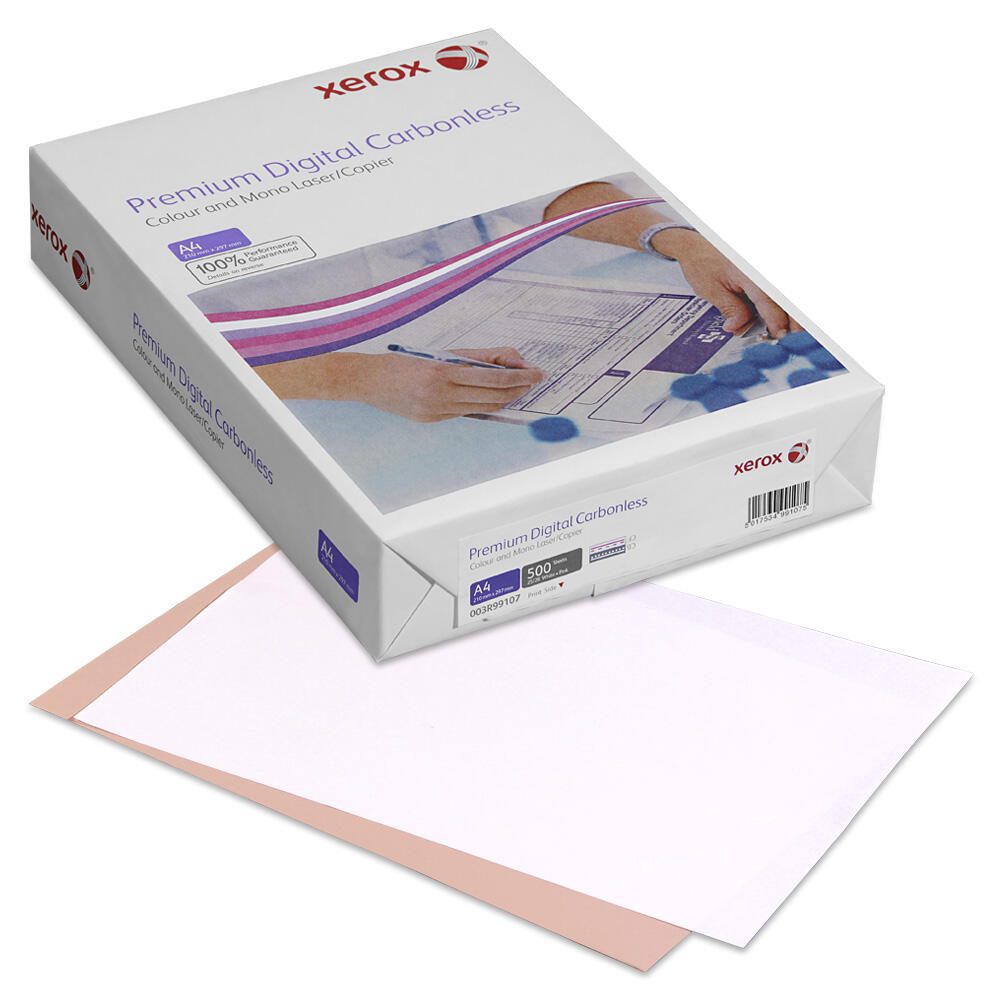 Xerox Durchschreibesatz Carbonless pre-collated Straight weiß/rosa
