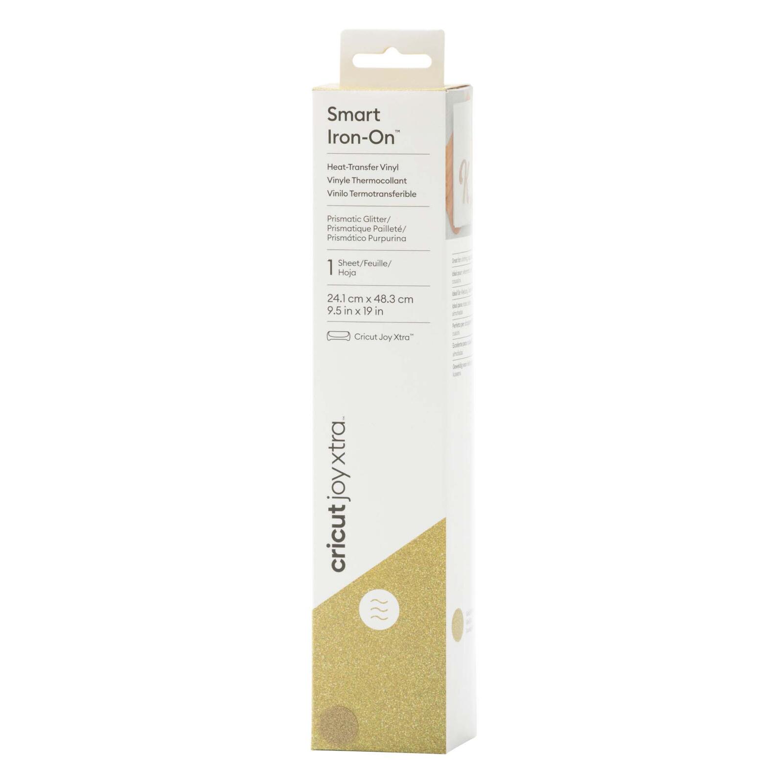 Cricut Aufbügelfolie 24,1 cm x 48,3 cm gold