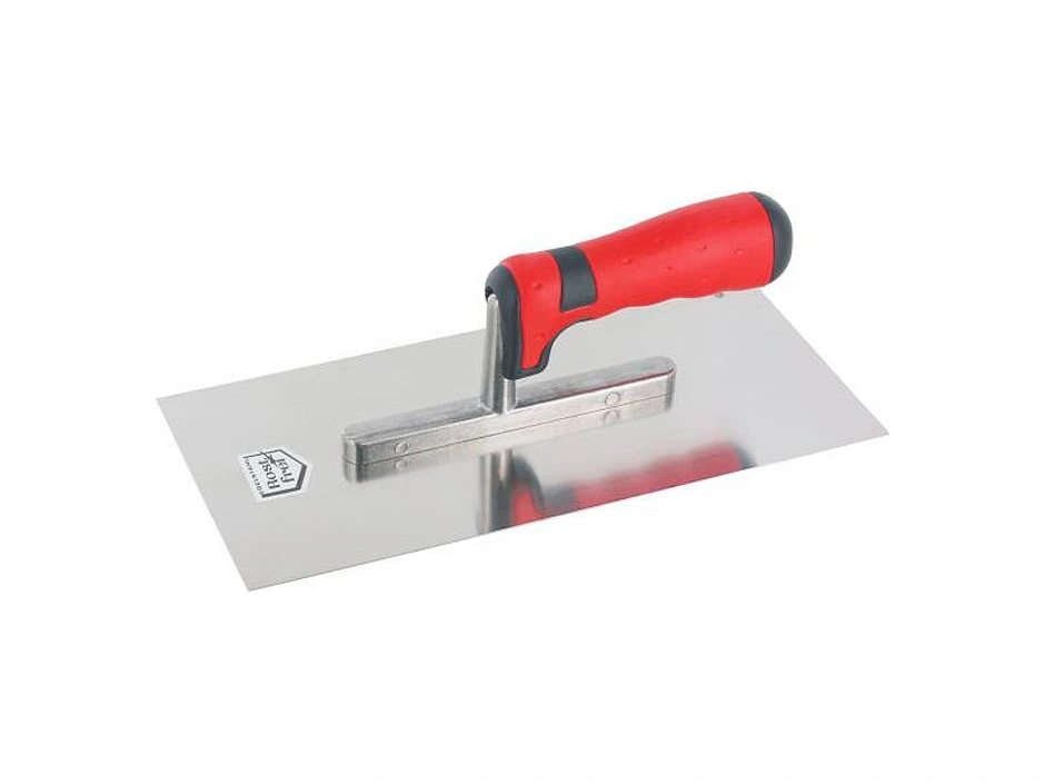 TRIUSO Glättekelle ungezahnt 2K-Griff 280×130 mm