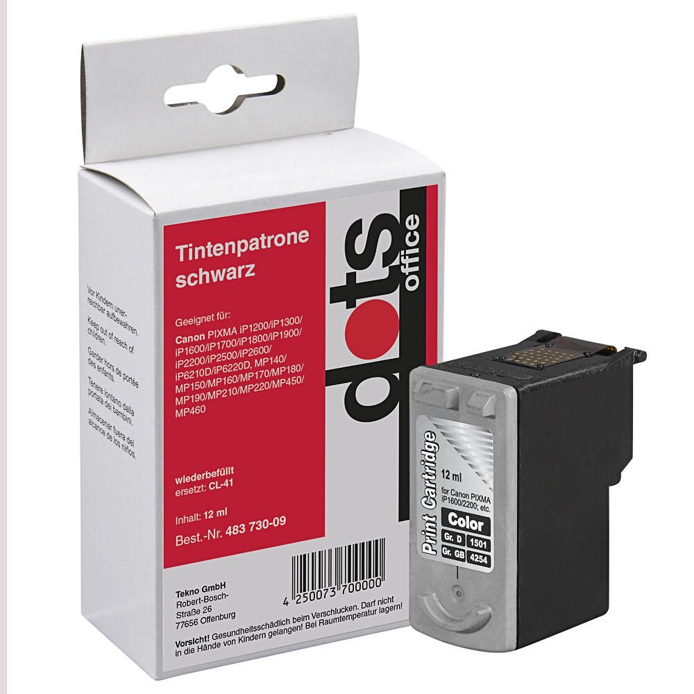 dots Druckerpatrone kompatibel zu Canon CL-41 color