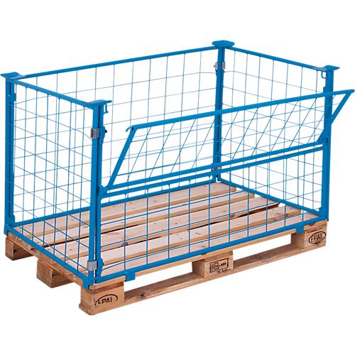 Palettenaufsatz Typ 64, 1200 x 1000 x 1000 mm, lackiert