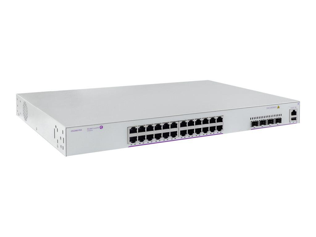 Alcatel Lucent Enterprise 2260 24-Port OmniSwitch L2+ managed