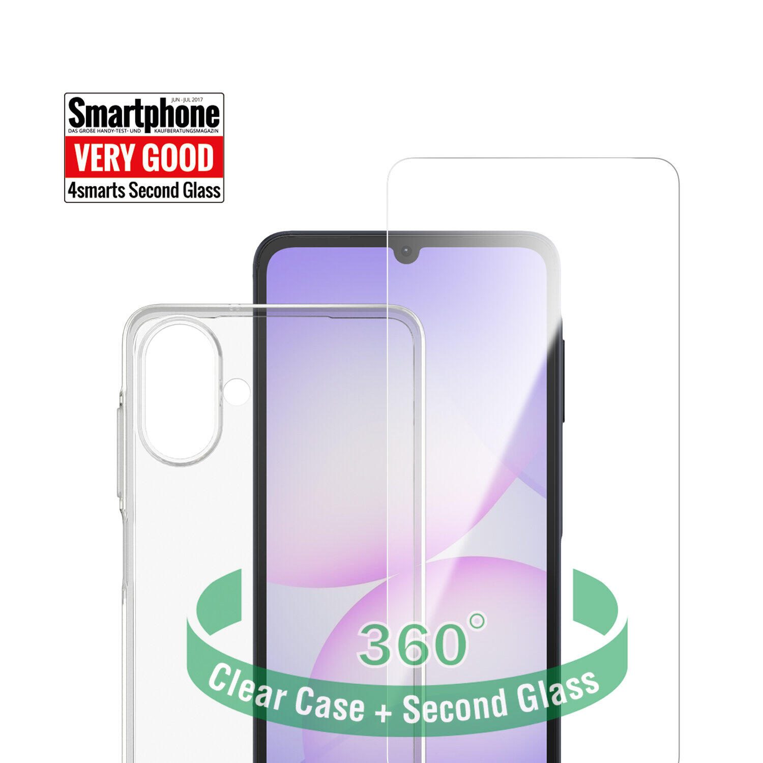 4smarts 360° Protection Set für Samsung Galaxy A07 5G