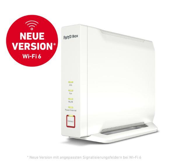 FRITZ!Box 4060 Wireless Router 3-Port-Switch GigE, 2.5 GigE Wi-Fi 6 Dual-Band VoIP-Telefonadapter (DECT)