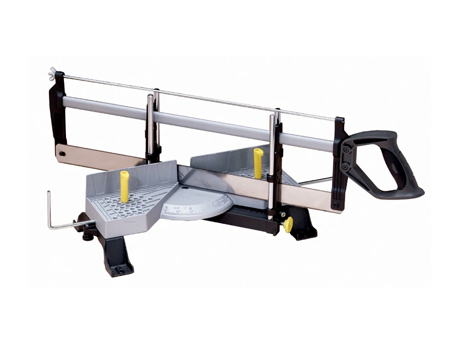 STANLEY Gehrungslade Metall mit Säge 560×95 mm