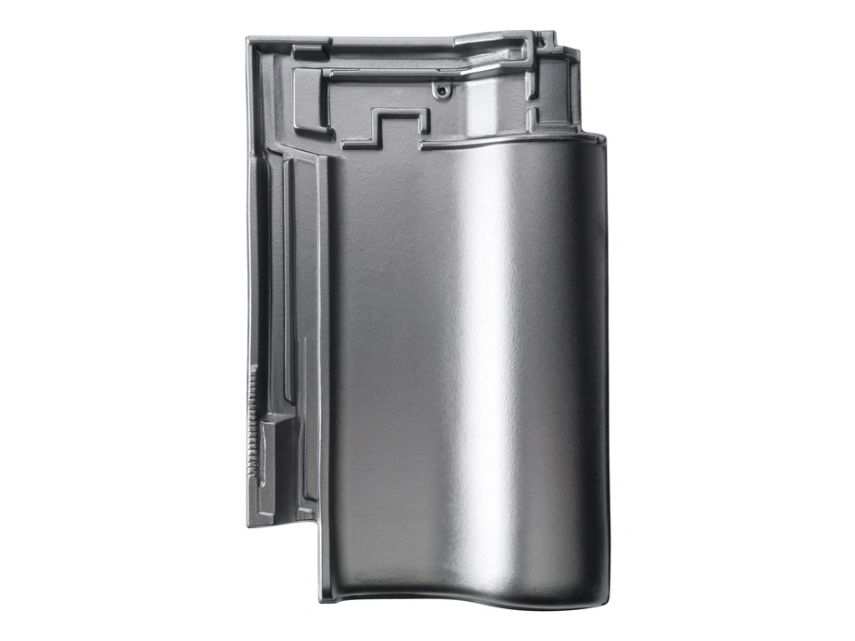 Erlus E58 SL Doppelwulstziegel titansilver