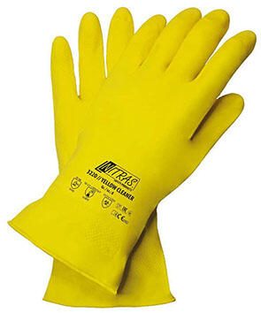 NITRAS® Chemikalienschutzhandschuh 3220 Yellow Cleaner 9 gelb