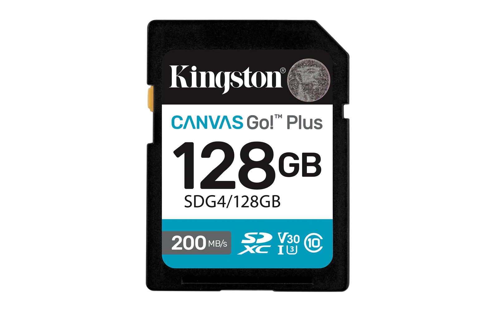 Kingston Canvas Go Plus SDXC – 128 GB