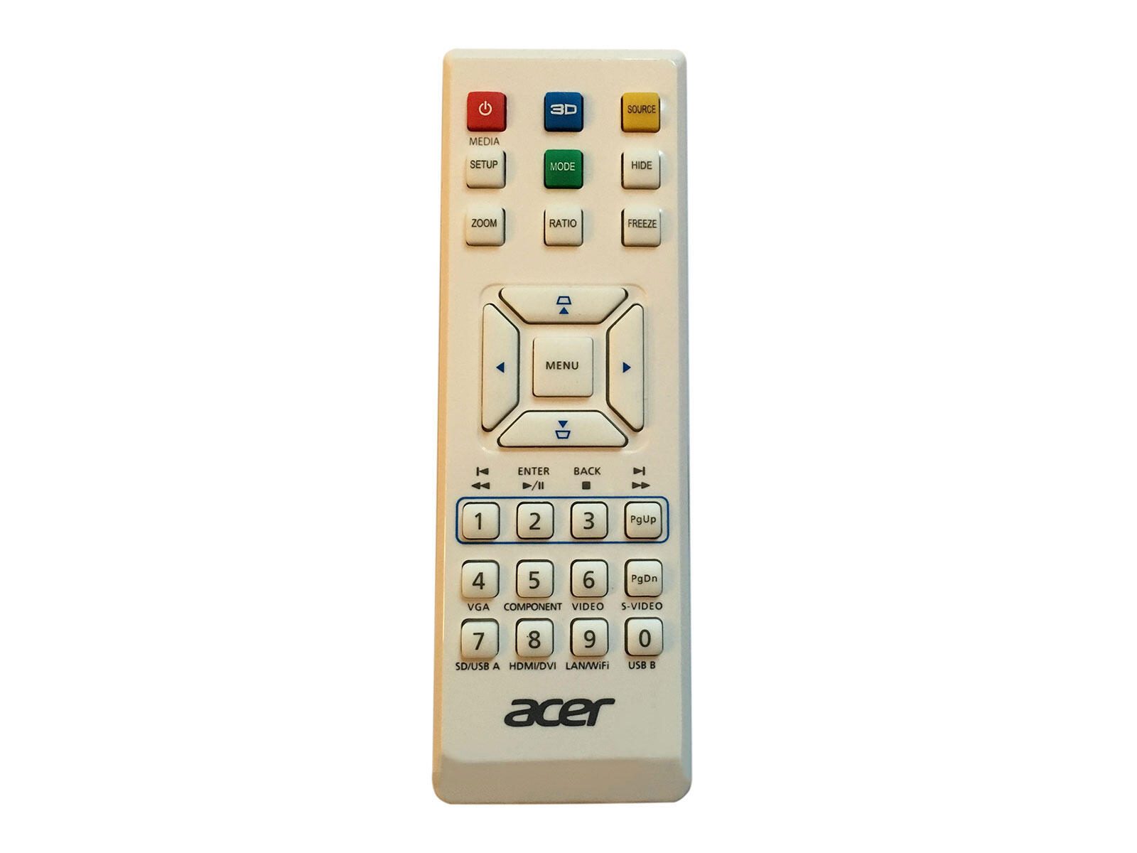 Acer MC.JK211.007, E-26281, MC.JH611.001, MC.JFZ11.002, VZ.J5300.005, VZ.J5600.002 Original Fernbedienung
