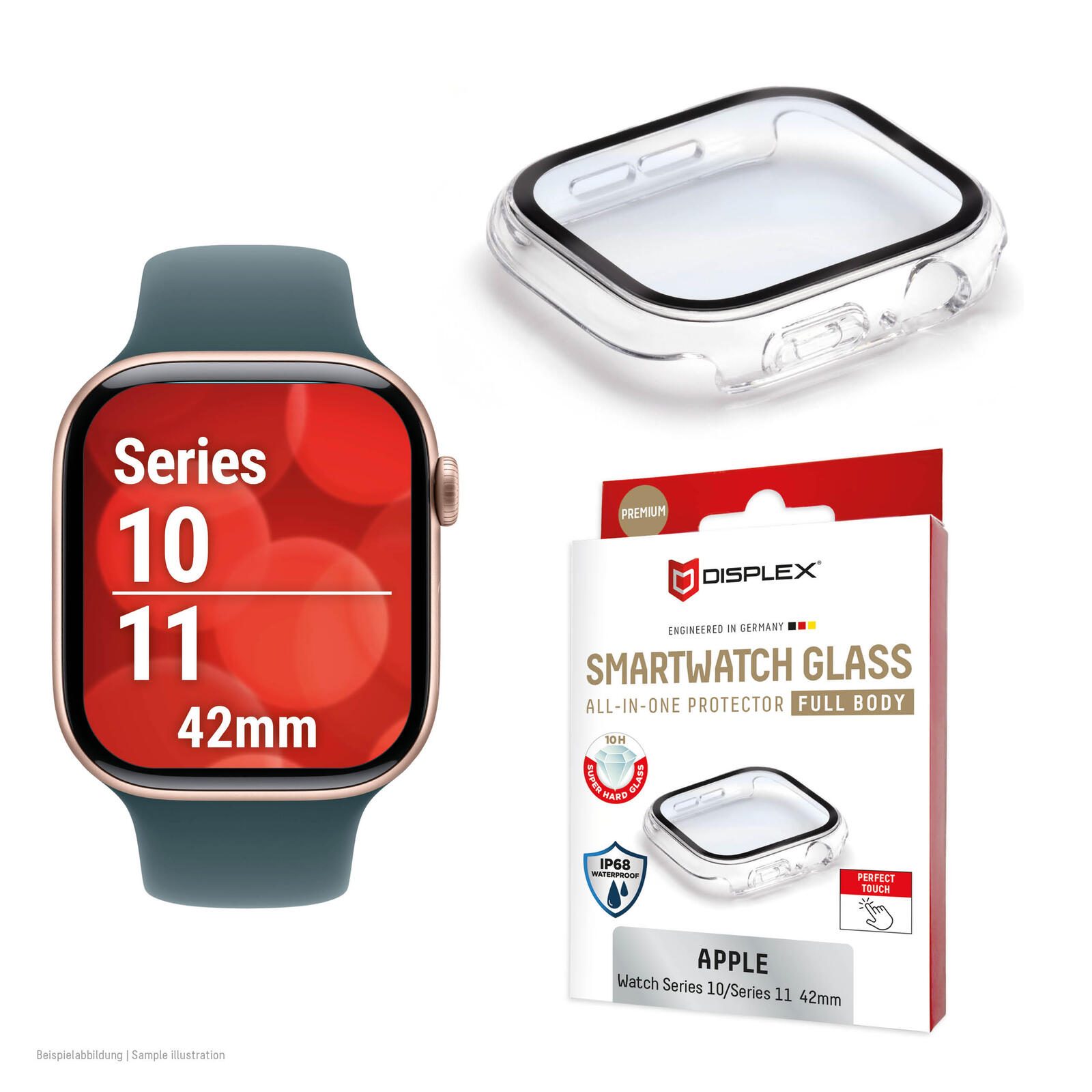 DISPLEX 10H Panzerglas Apple Watch 11/10 (42mm)