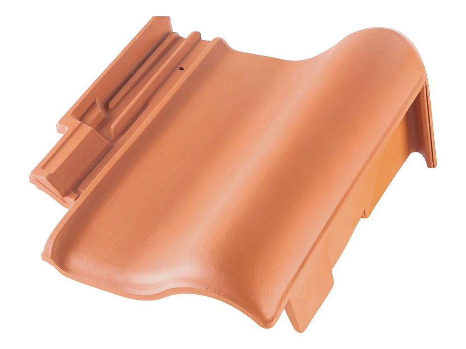 Erlus E58 SL Pultdach-Ortgangziegel rechts anthrazit