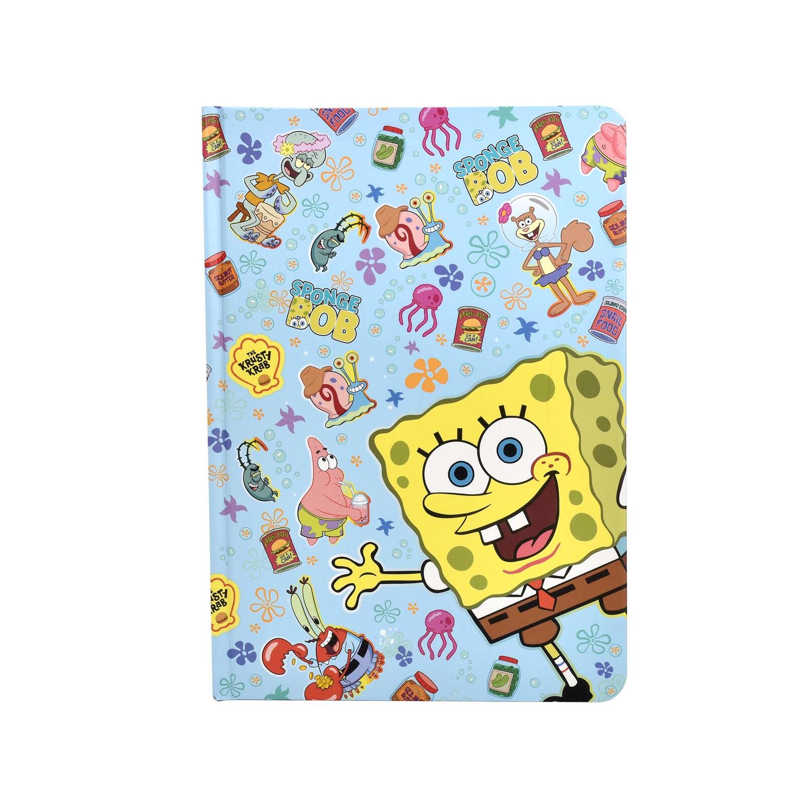 BlueSky Notizbuch SpongeBob, liniert, 80 Seiten, DIN A5