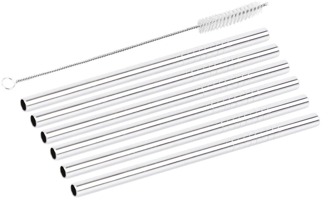 chg Edelstahl-Strohhalme „EasyDo“ silber