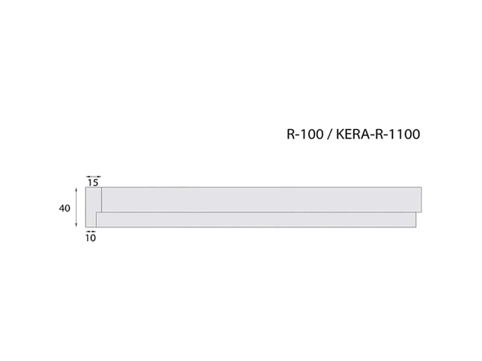 Baumit FassadenProfil R-105 Mineral