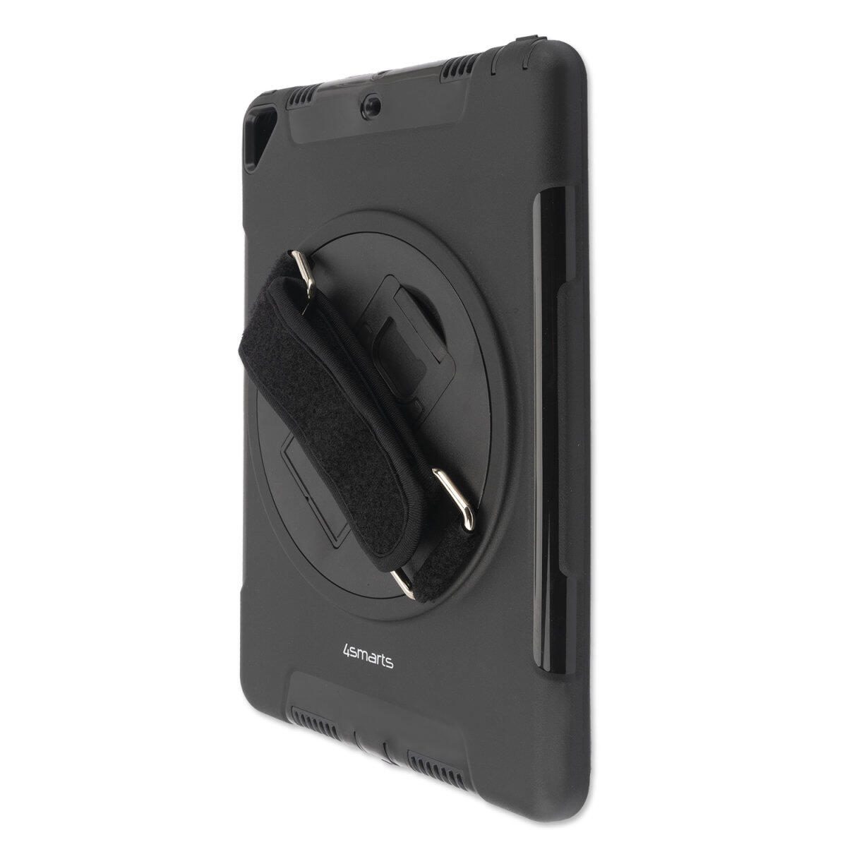 4smarts Rugged Case Grip für Apple iPad (7.-9. Gen) schwarz