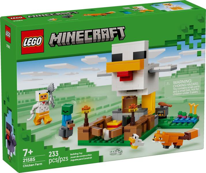 LEGO® Minecraft 21585 Hühnerfarm