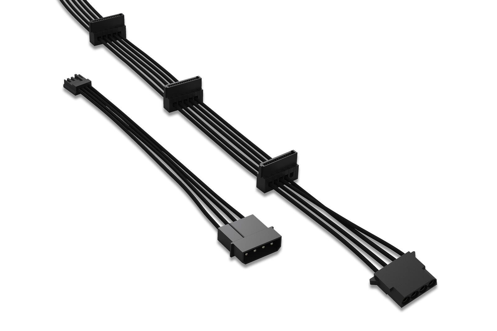 be quiet Stromkabel MultiPower S-ATA und HDD/FDD CM-30750 schwarz