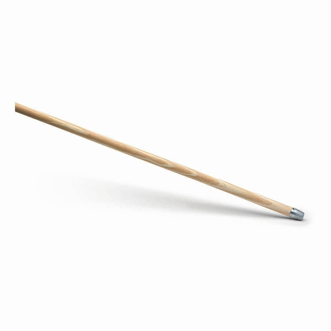 Nölle 140cm, mit Gewinde Besenstiel braun