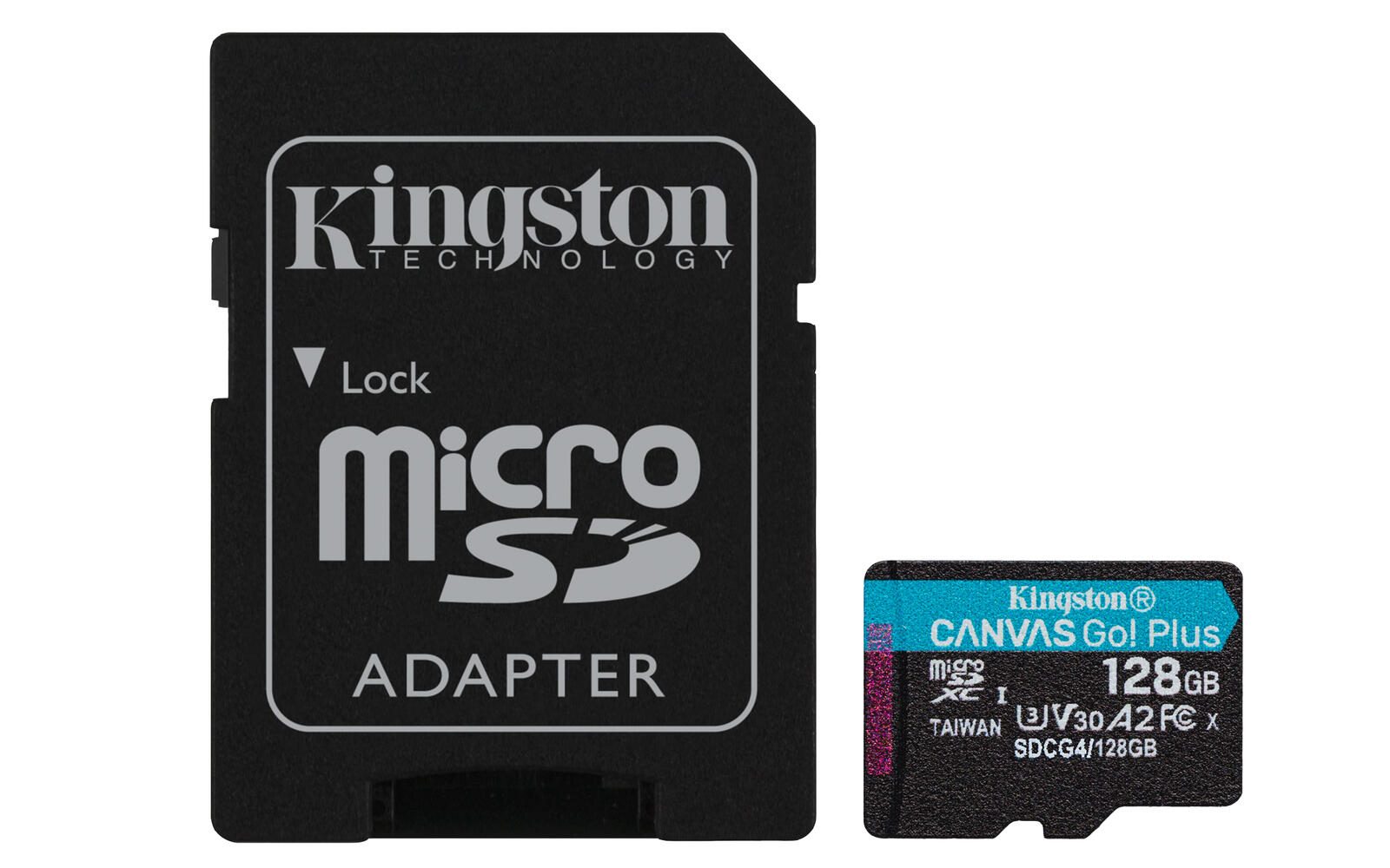 Kingston Canvas Go! Plus Flash-Speicherkarte – 128 GB