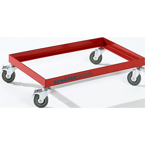 Sch?fer Shop Select Rollrahmen, 610 x 410 mm, rot, Tragkraft 200 kg
