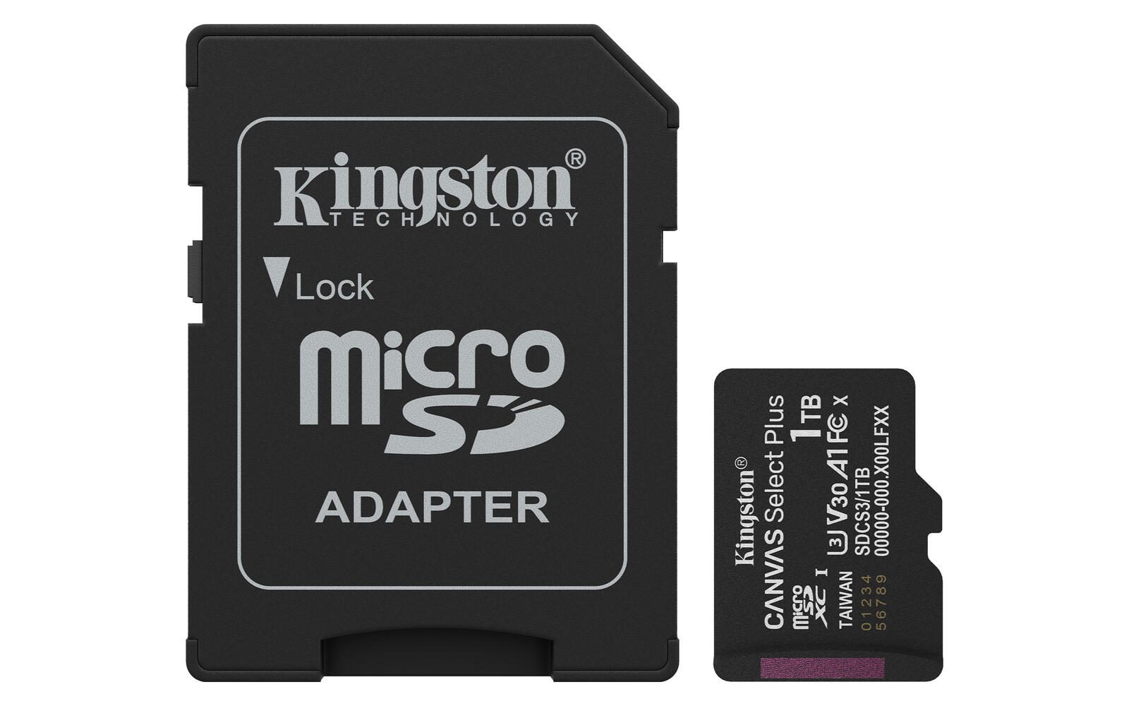 Kingston Canvas Select Plus – Flash-Speicherkarte – 1TB GB