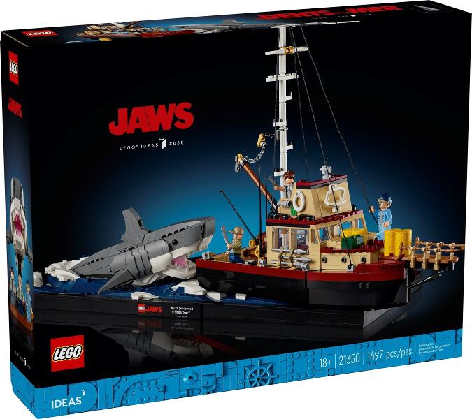 LEGO® Ideas 21350 Der weiße Hai