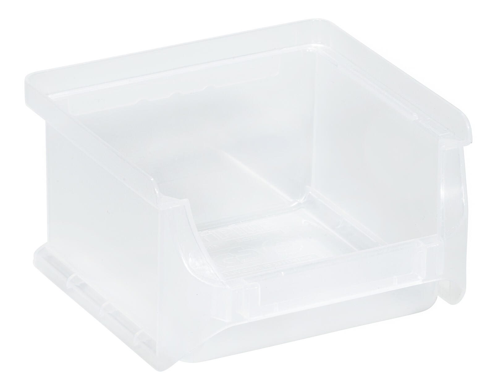 Allit Sichtlagerkasten transparent Größe 1