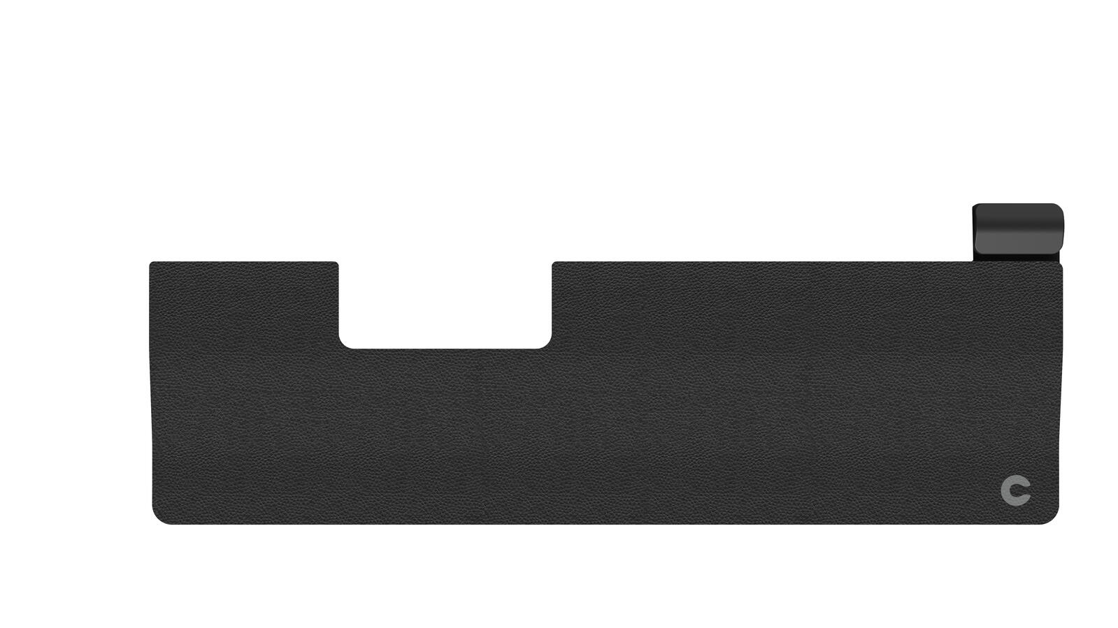 Contour Design Handballenauflage aus veganem Leder für RollerMouse Pro, Extended