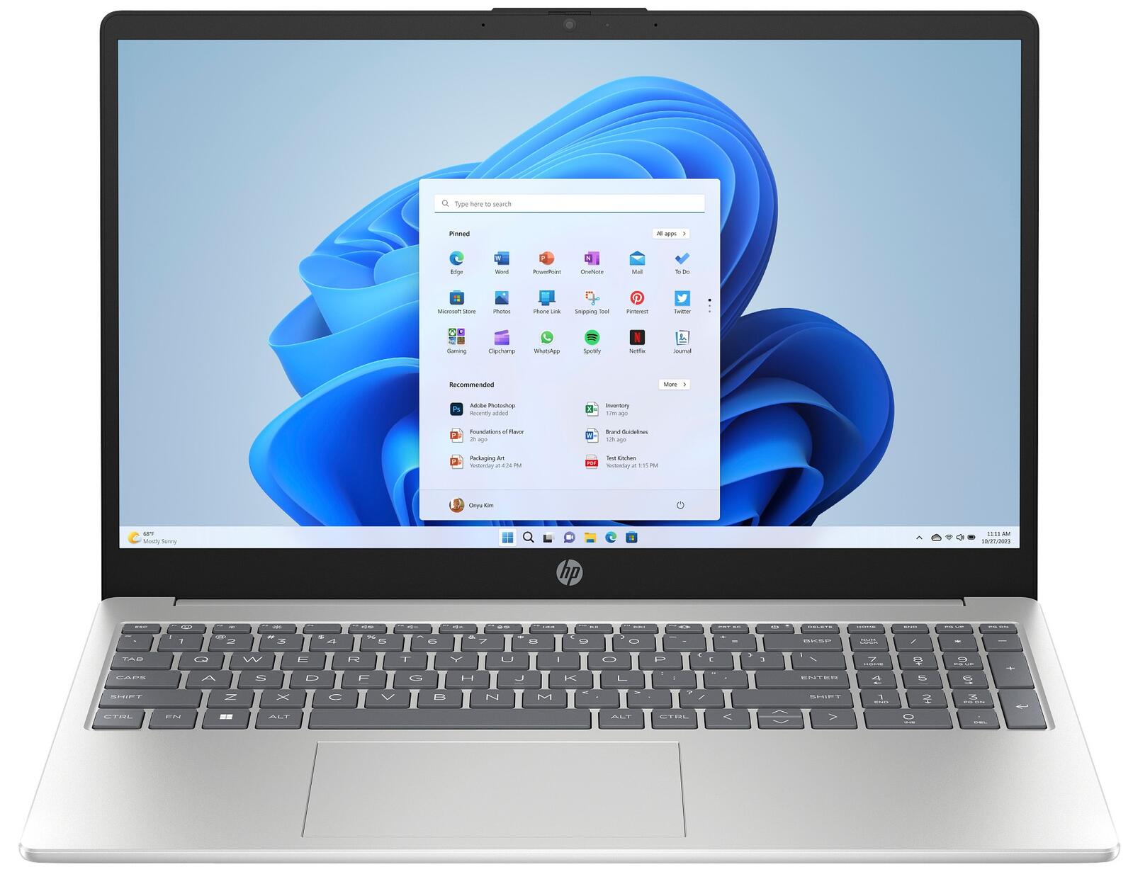 HP 15-fd0068ng Intel® Core™ 5 120U Notebook 39,6 cm (15,6″)