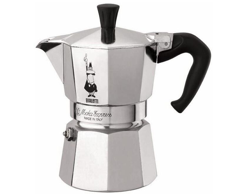 Bialetti Moka Express – silber – Aluminium – für 1 Tasse