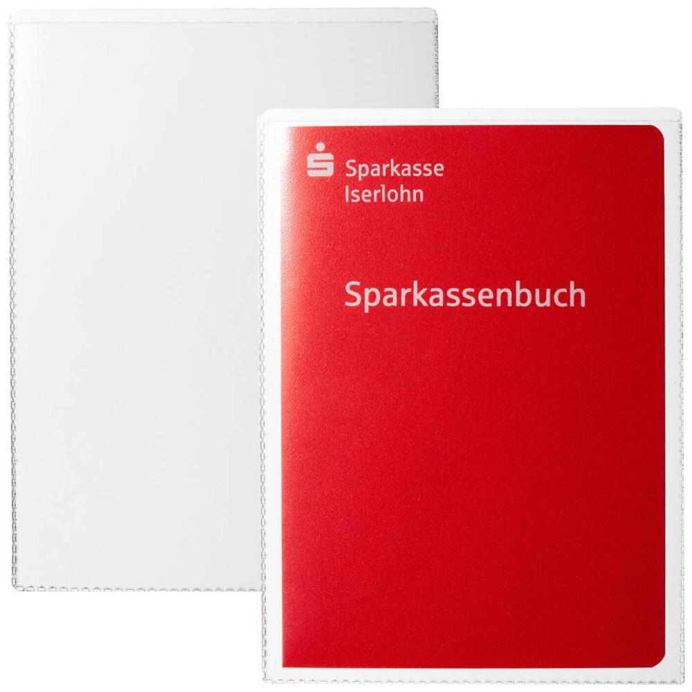 DURABLE Dokumentenhüllen A6 transparent 10,5 x 14,8 cm – 10 Stück