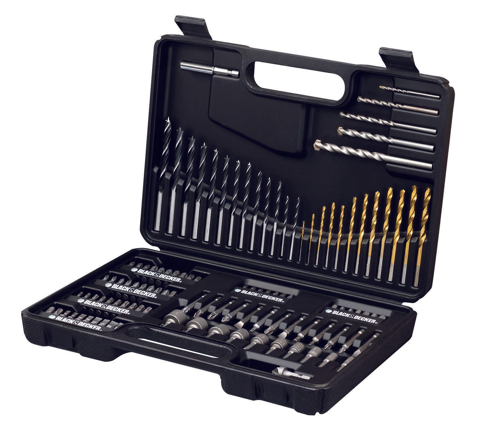 BLACK & DECKER Bohrer- und Bit-Set A7200-XJ 109-teilig