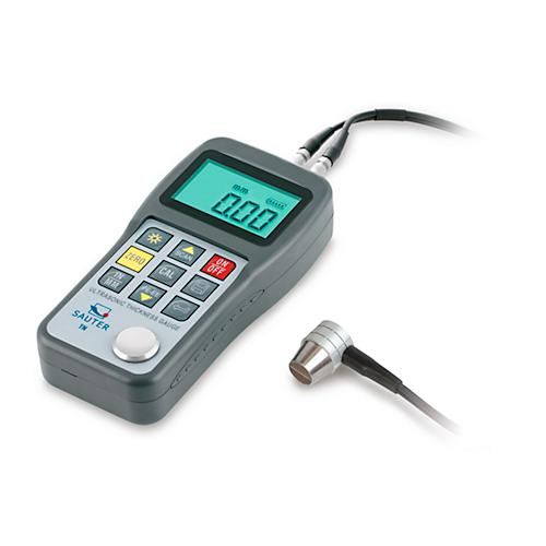 KERN Materialdickenmessger?t TN 230-0.01US, Ultraschall, Messbereich 1,2-230 mm, Ablesbarkeit 0,01 mm, mm und Inch, interner Speicher, USB, in Koffer