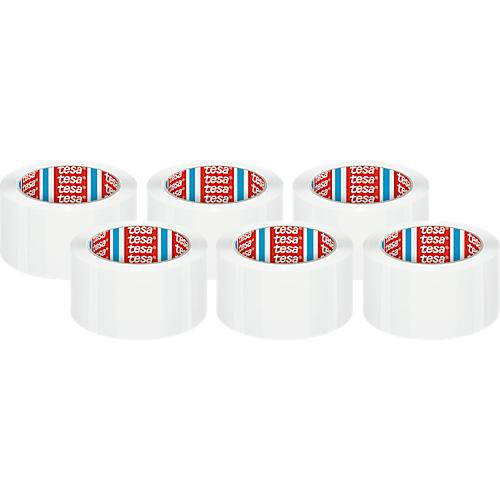 tesa Packband tesapack? 4195, PP-Folie, L 66 m x B 50 mm, wei?, 6 Rollen
