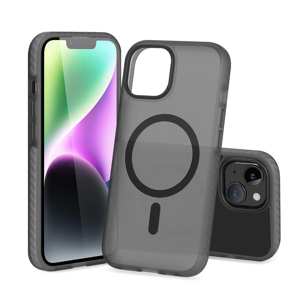 Nevox StyleShell Invisio für das iPhone 15 mit MagSafe – Schwarz