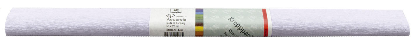 WEROLA Krepppapier Aquarola 32 g/m² weiß