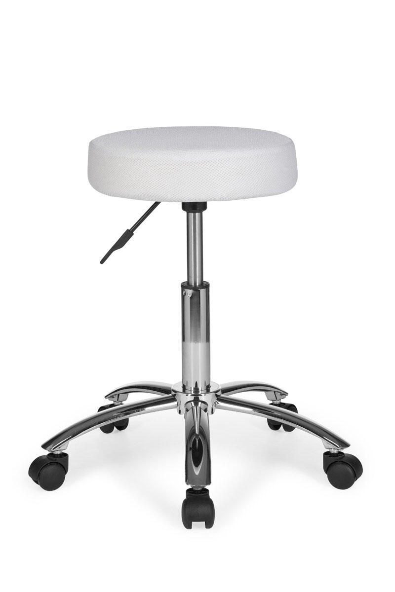AMSTYLE Arbeitshocker Leon SPM1.028 weiß