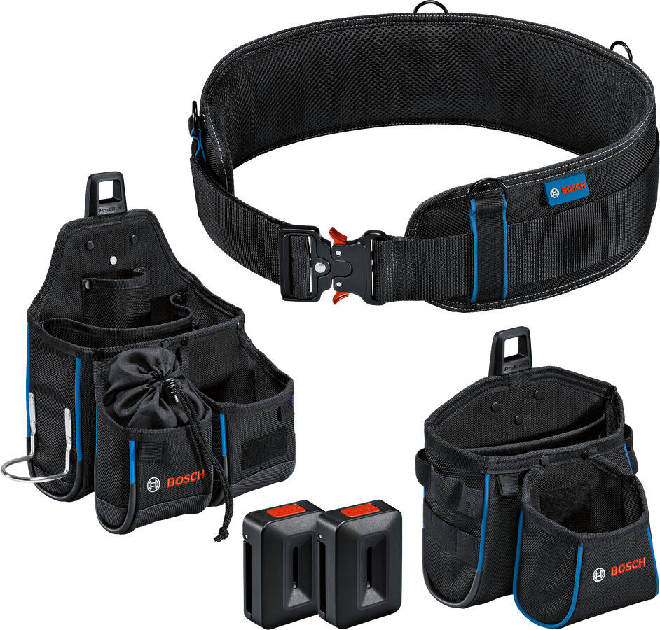 BOSCH Professional L/XL 1600A0265R Werkzeug-Gürteltaschen-Set