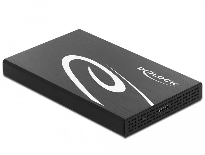 DeLOCK Externes Gehäuse für 2.5″ SATA HDD / SSD mit USB 3.1 Gen 2