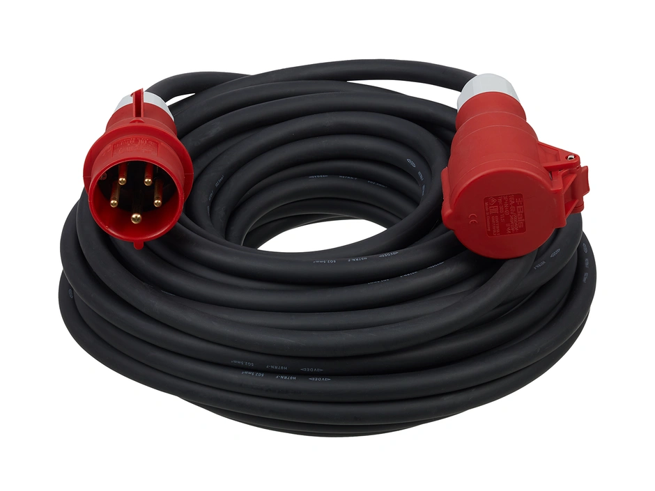 BUTLER PRO CEE-Starkstromleitung schw. 25 m H07RN-F 5G2