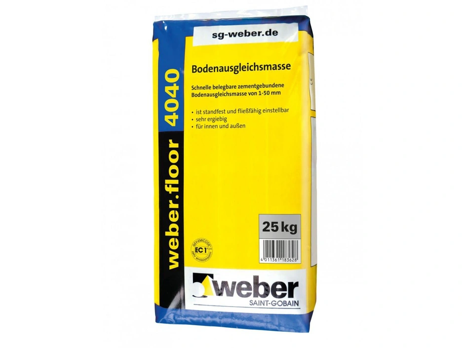 Weber.floor 4040 Bodenausgleichsmasse 25 kg