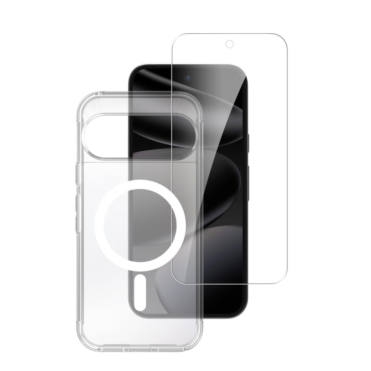 4smarts 360° Premium Protection Set für Google Pixel 10 Qi2-kompatibel