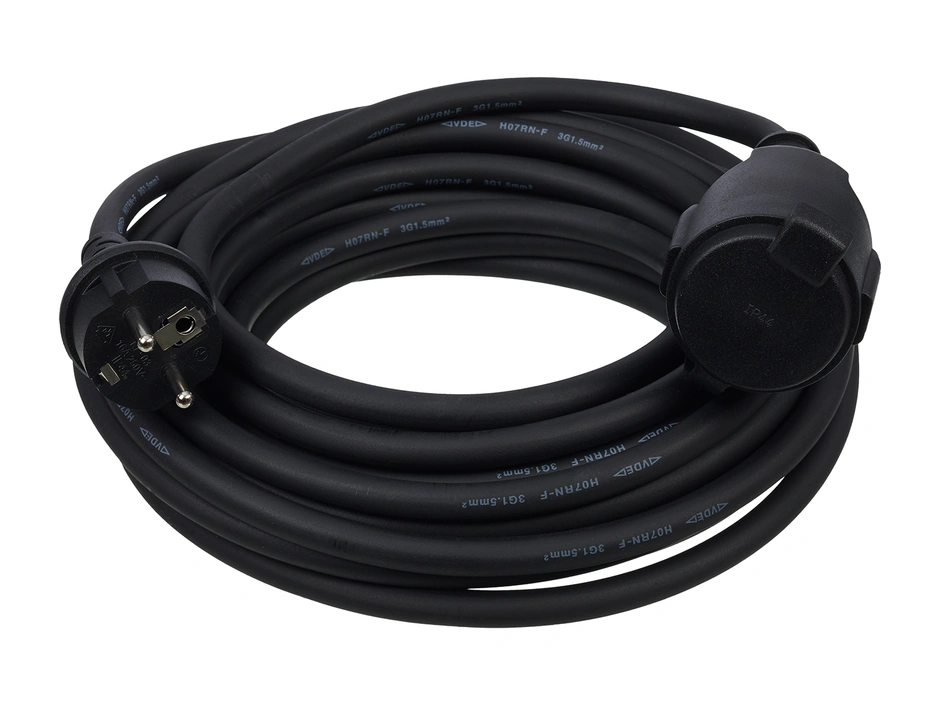 BUTLER PRO Gummiverlängerung schwarz 10 m H07RN-F 3G1