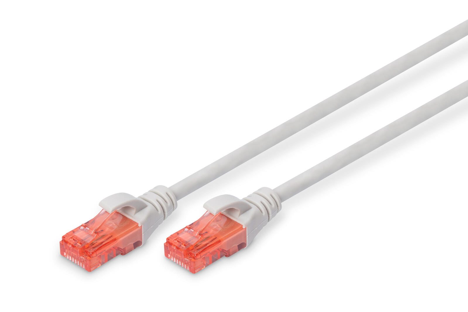 Digitus Patch-Kabel RJ-45 (M) zu RJ-45 (M) 10m CCA U/UTP Cat 6 grau (DK-1612-100)